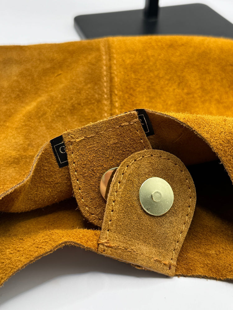 Borsa sacchetto con frange in crosta MyD - GiuGiò | Shop online
