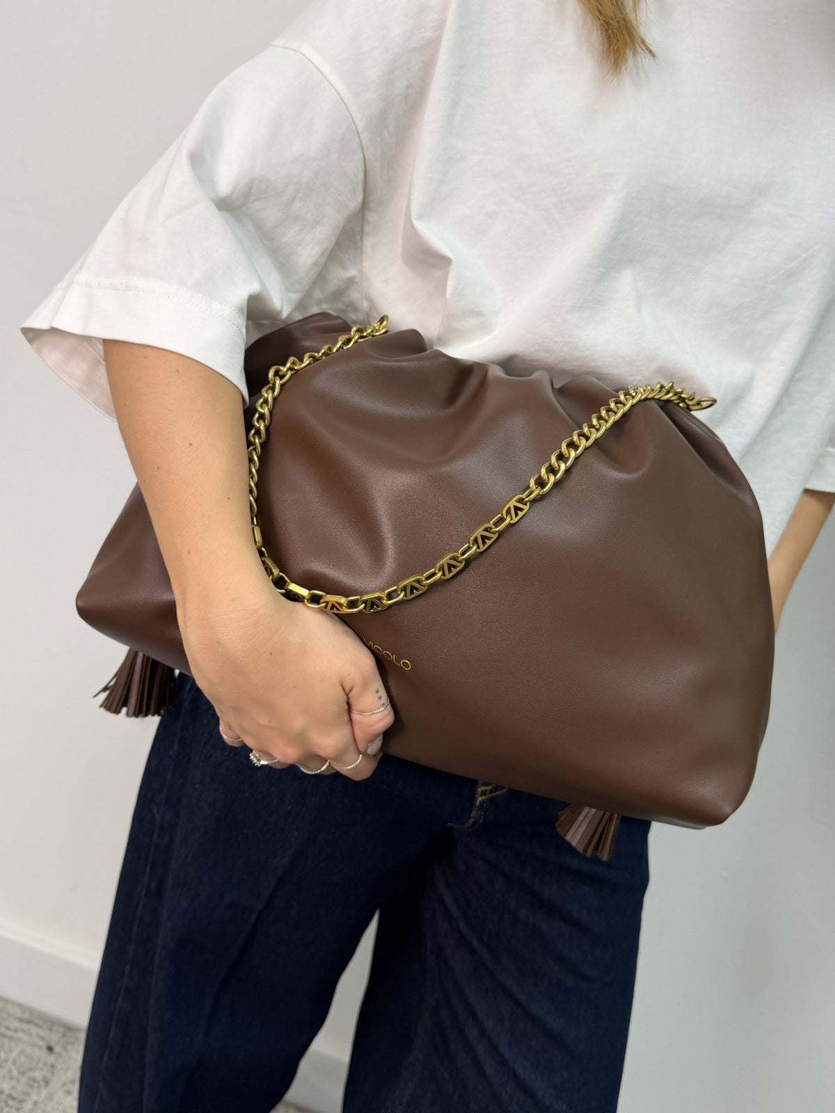 Borsa Tassel media con nappine Vicolo - GiuGiò | Shop online