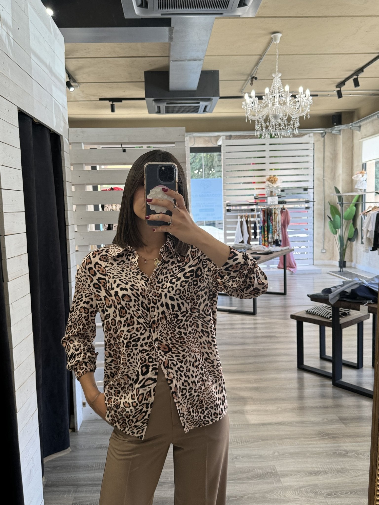 Camicia maculata uomo on sale