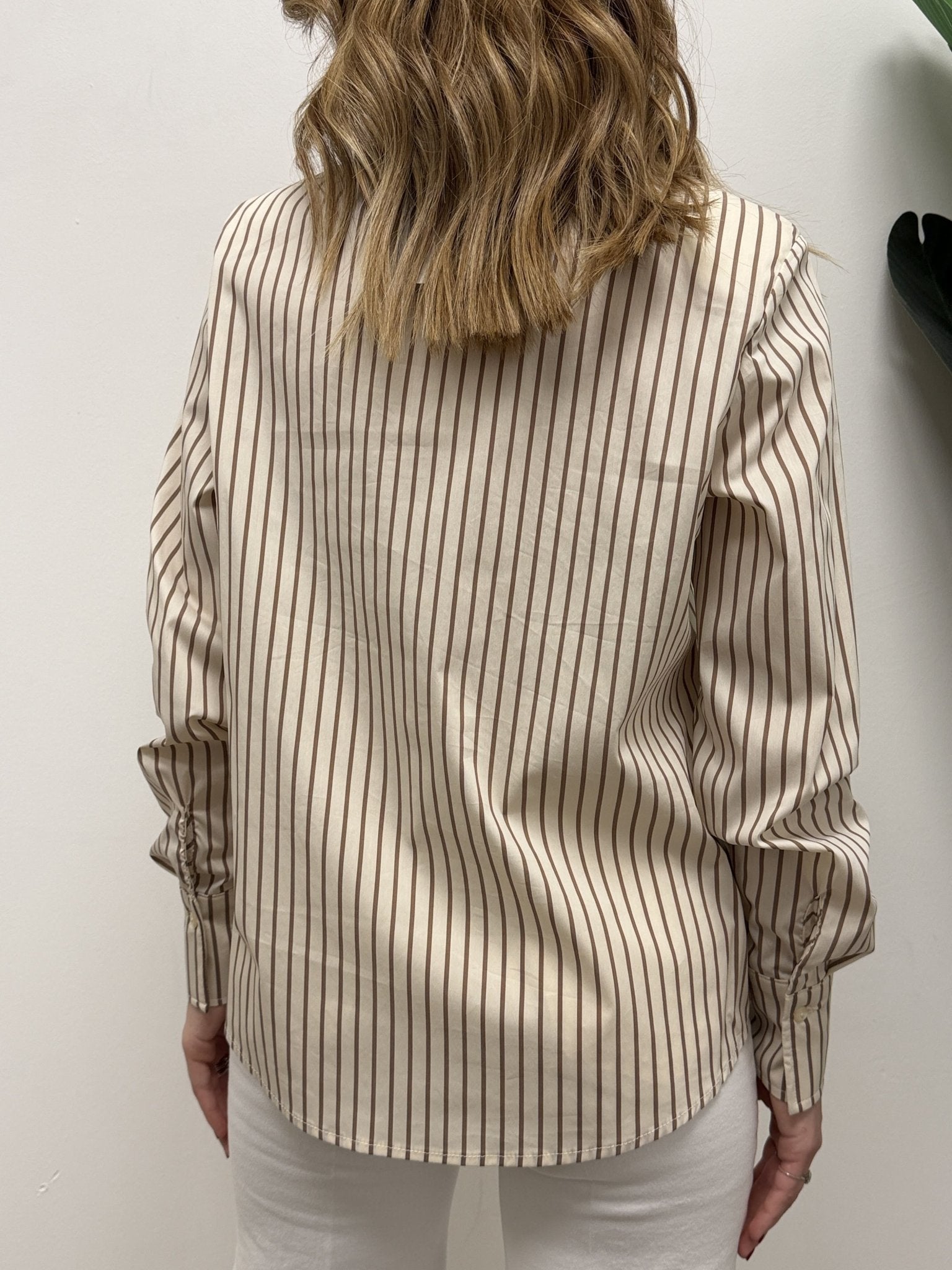 Camicia bacchettata con spalline e cravatta HaveOne - GiuGiò | Shop online