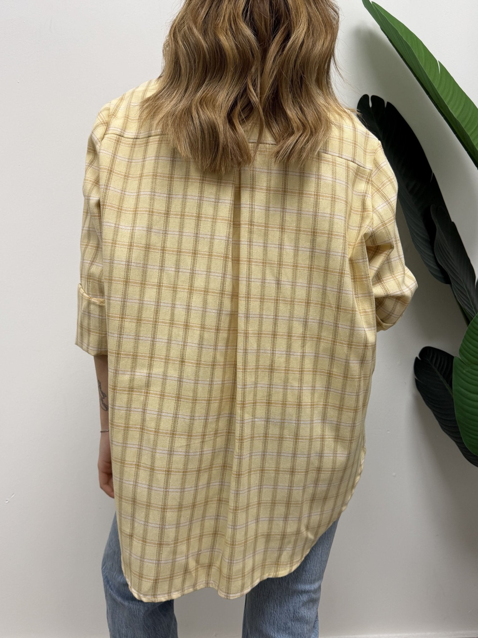 Camicia check over stampa quadro MyD - GiuGiò | Shop online