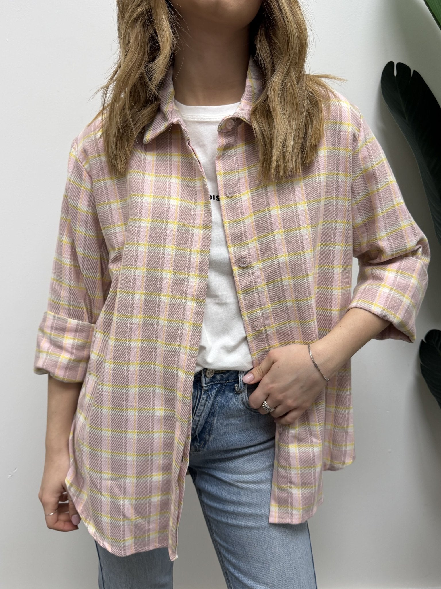 Camicia check over stampa quadro MyD - GiuGiò | Shop online