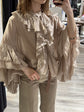 Camicia con maxi rouches Susy Mix - GiuGiò | Shop online