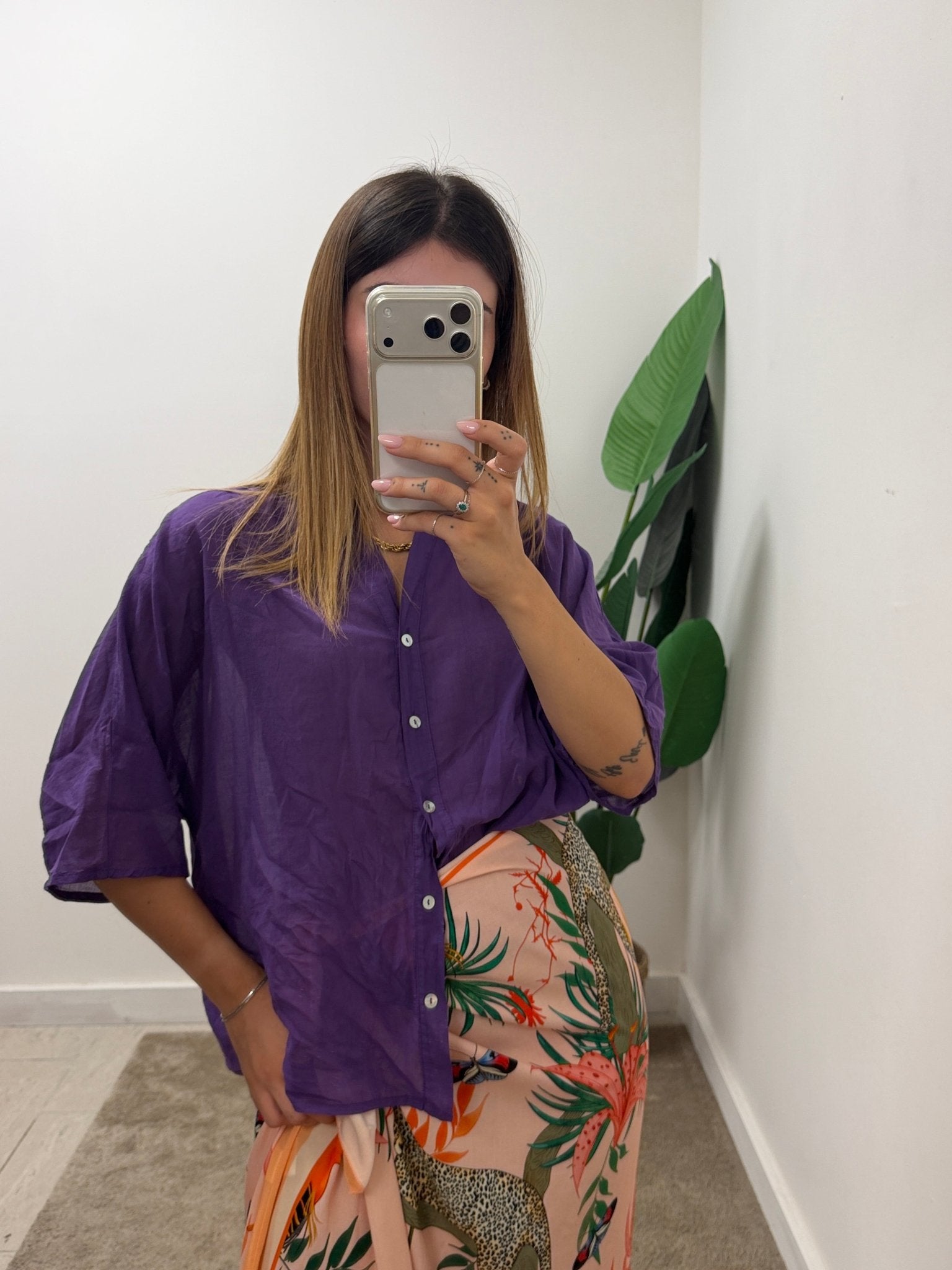 Camicia coreana in mussola di cotone Tensione In - GiuGiò | Shop online