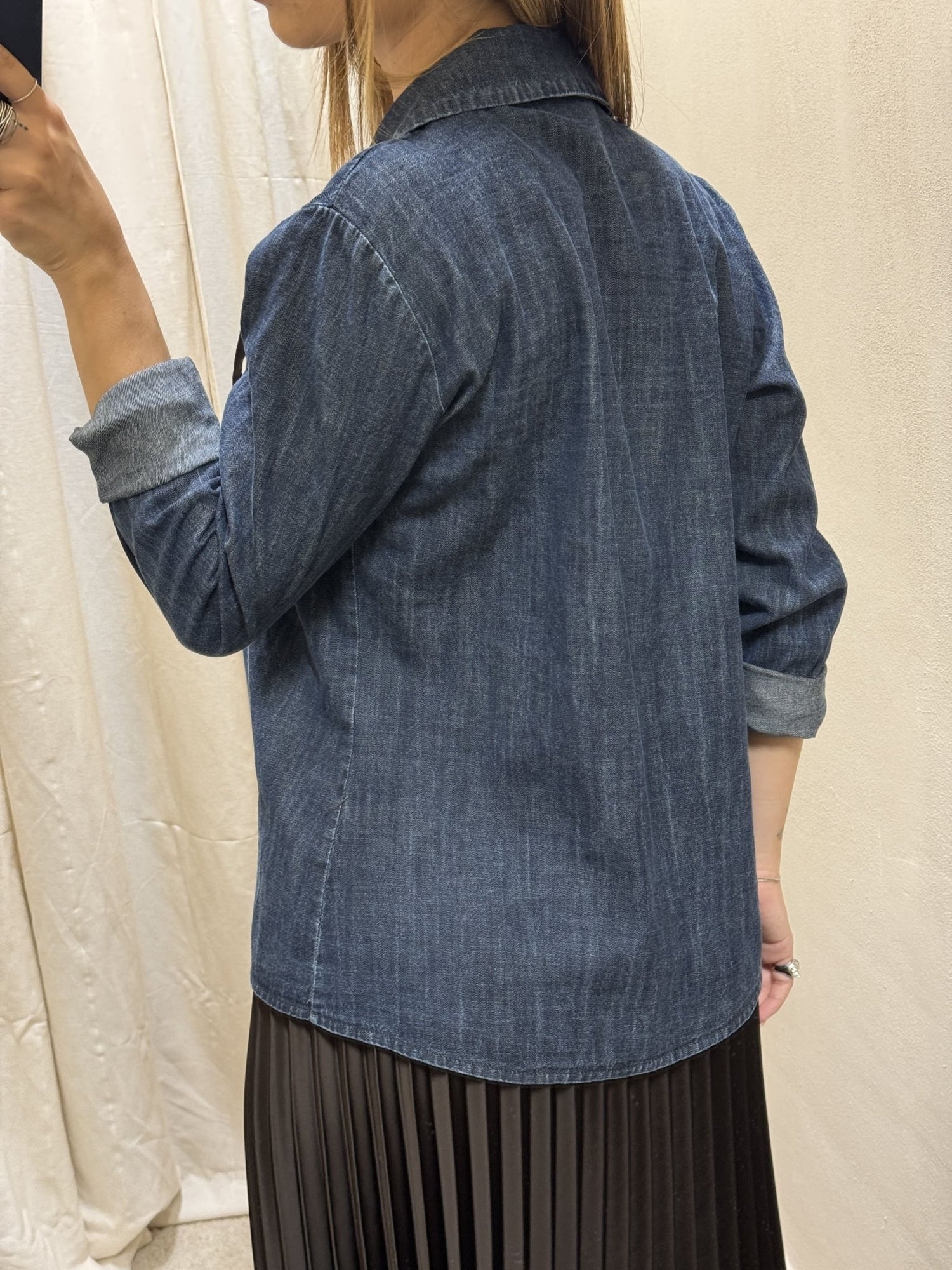 Camicia di jeans con frange applicate Susy Mix - GiuGiò | Shop online