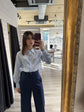 Camicia in mussola con bottoni gioiello Susy Mix - GiuGiò | Shop online