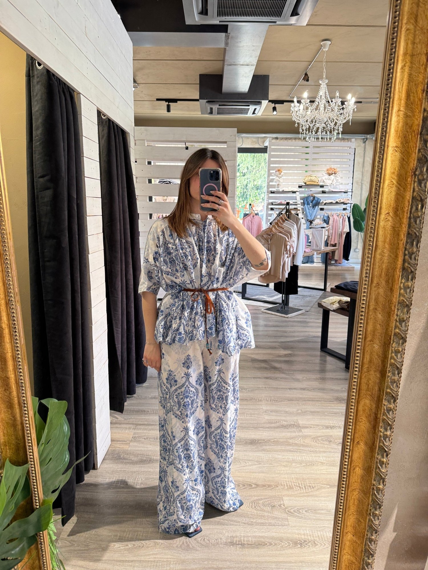 Camicia in mussola stampa floreale Zahjr - GiuGiò | Shop online