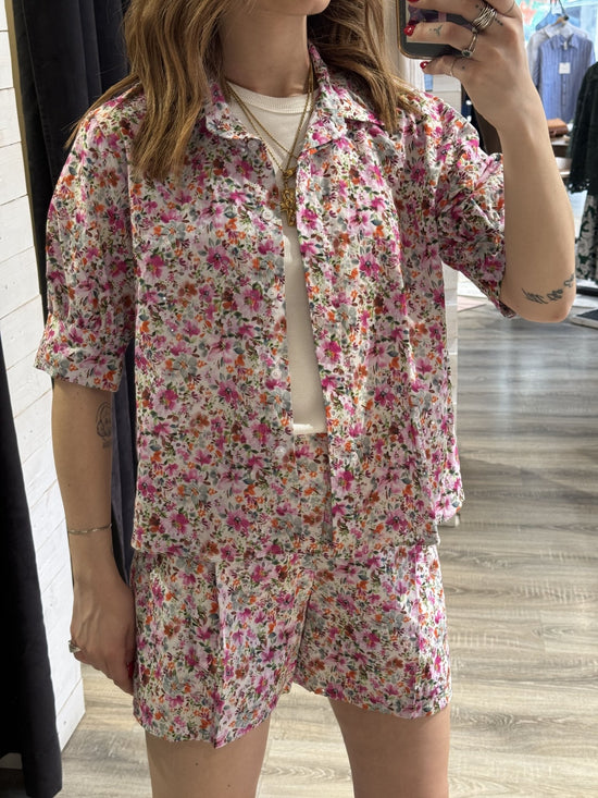 Camicia in sangallo fiorato Susy Mix - GiuGiò | Shop online