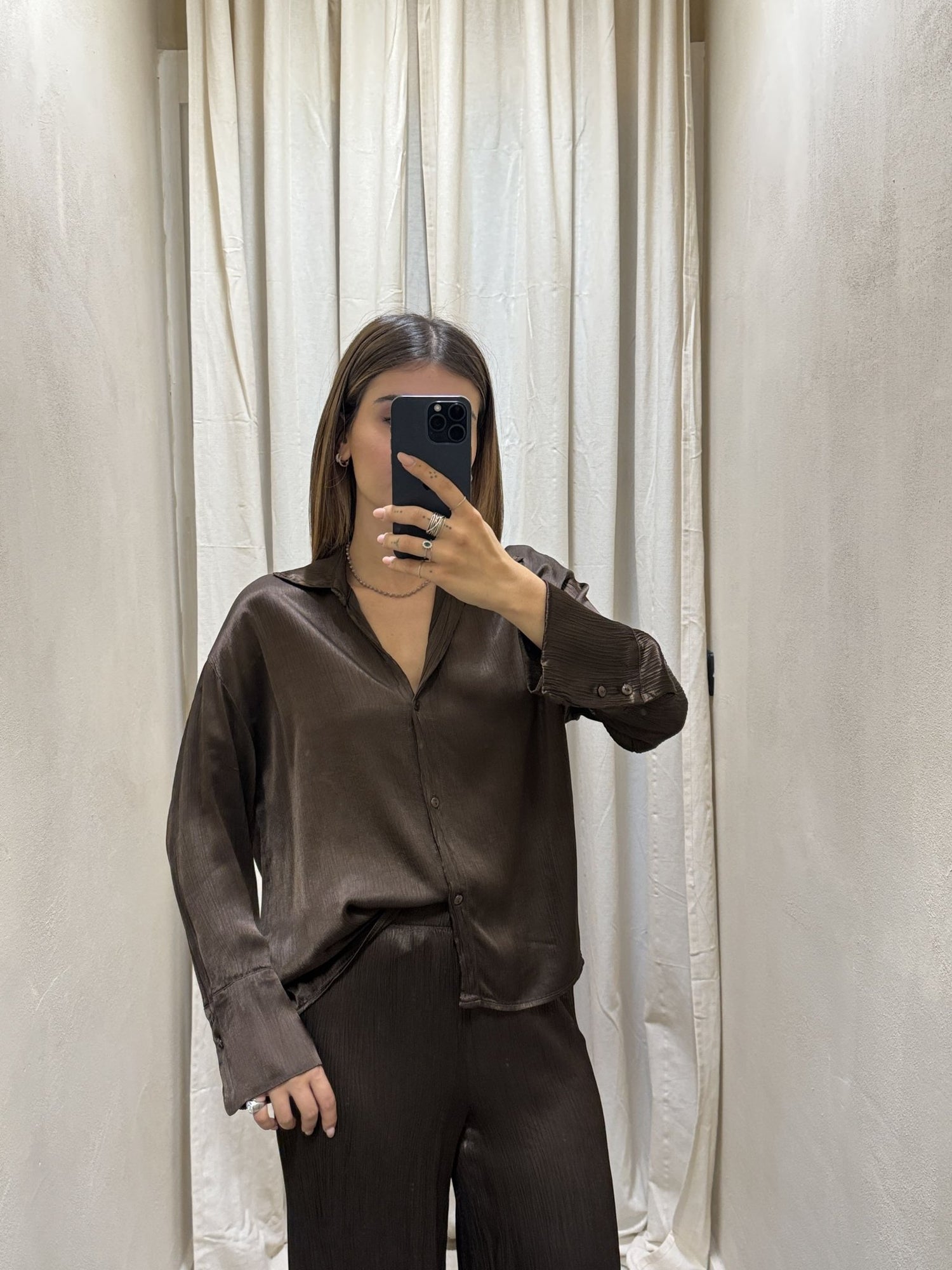 Camicia in viscosa goffrata HaveOne - GiuGiò | Shop online