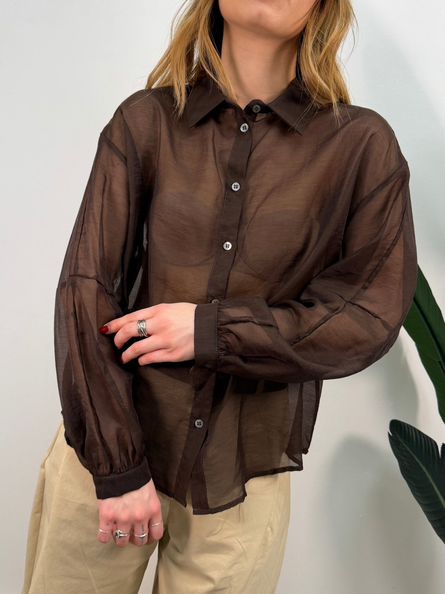 Camicia morbida in lyocell Please - GiuGiò | Shop online