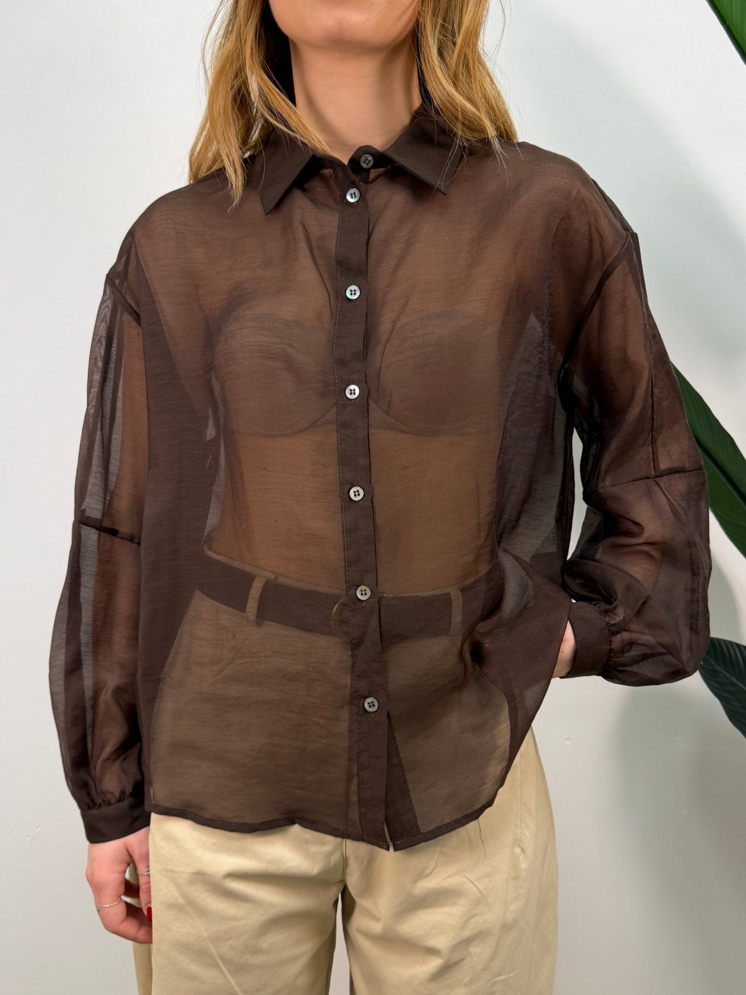 Camicia morbida in lyocell Please - GiuGiò | Shop online