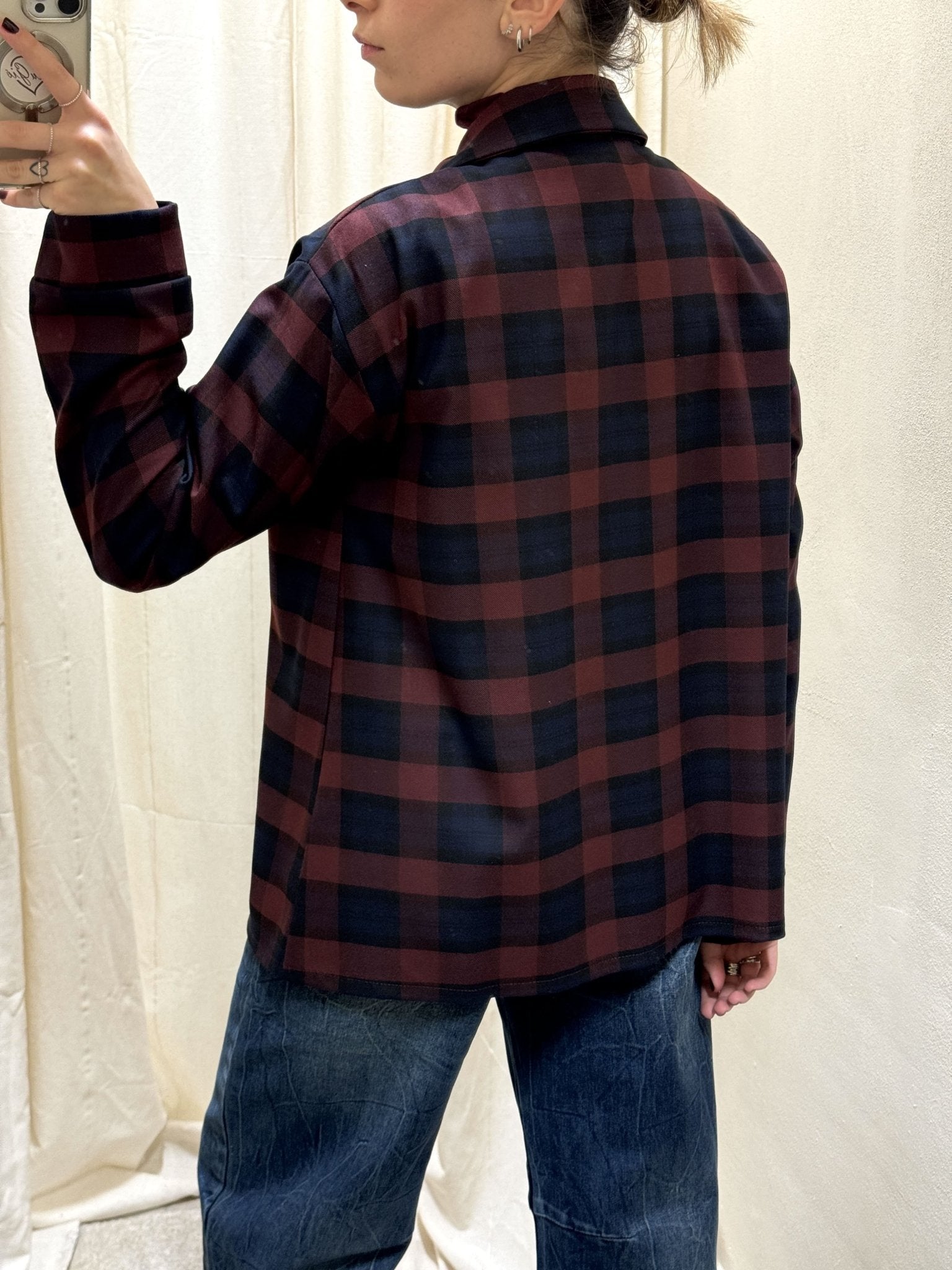 Camicia over a quadri MyD - GiuGiò | Shop online