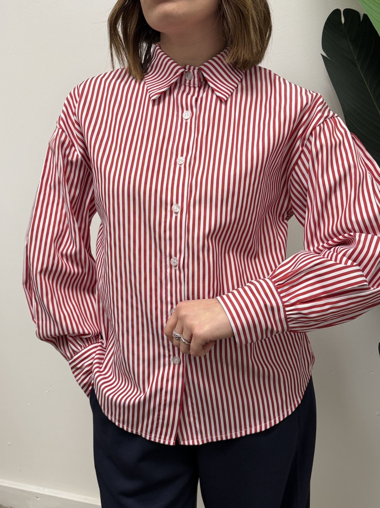 Camicia over bacchettata in popeline MyD - GiuGiò | Shop online