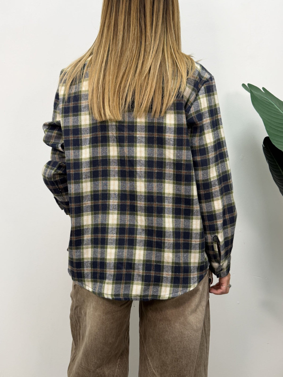 Camicia over check in flanella MyD - GiuGiò | Shop online