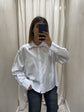 Camicia over con applicazioni gioiello Susy Mix - GiuGiò | Shop online