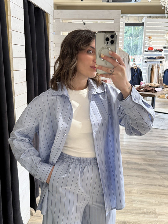 Camicia over gessata Please - GiuGiò | Shop online