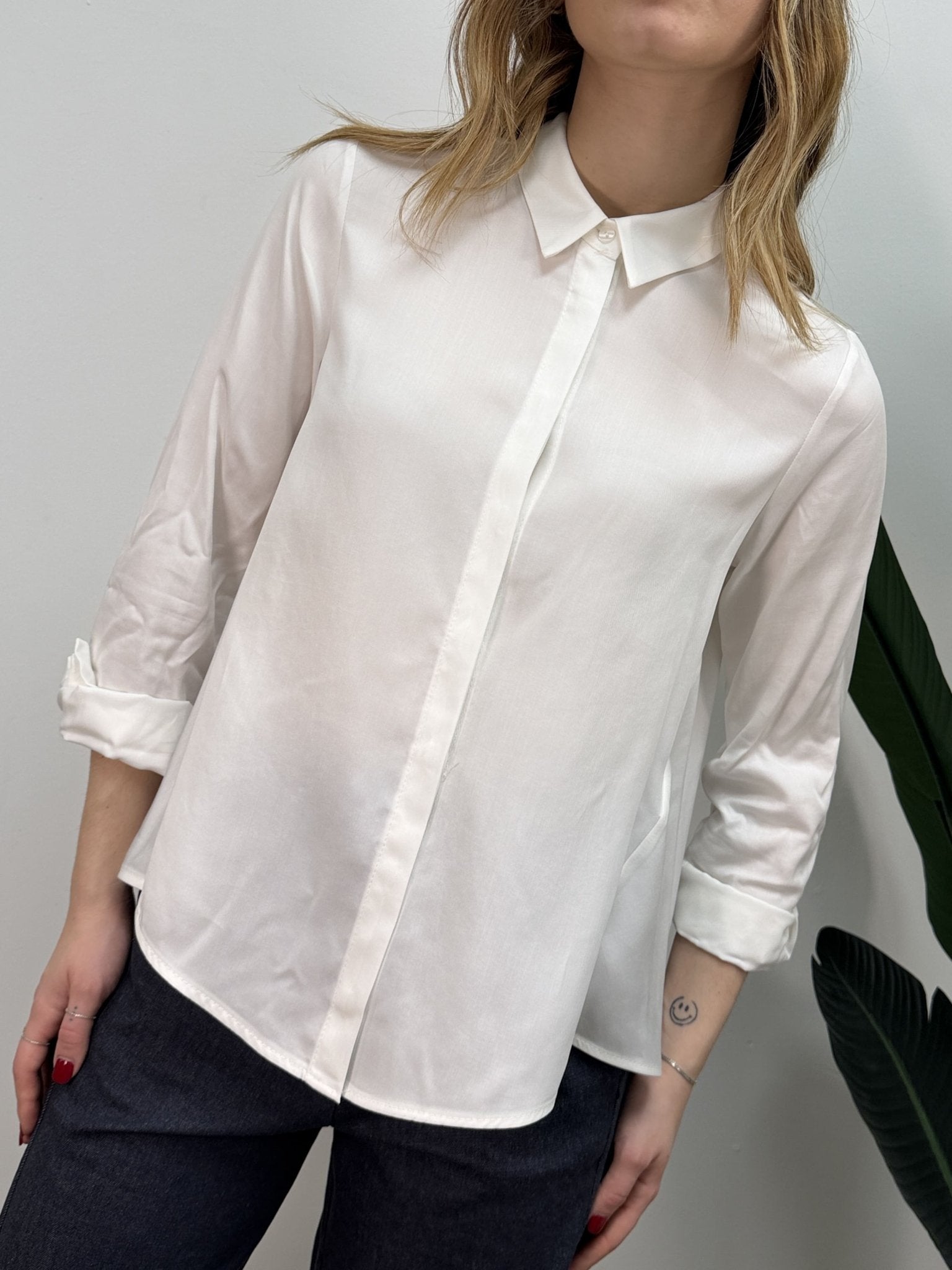 Camicia over in viscosa Imperial - GiuGiò | Shop online