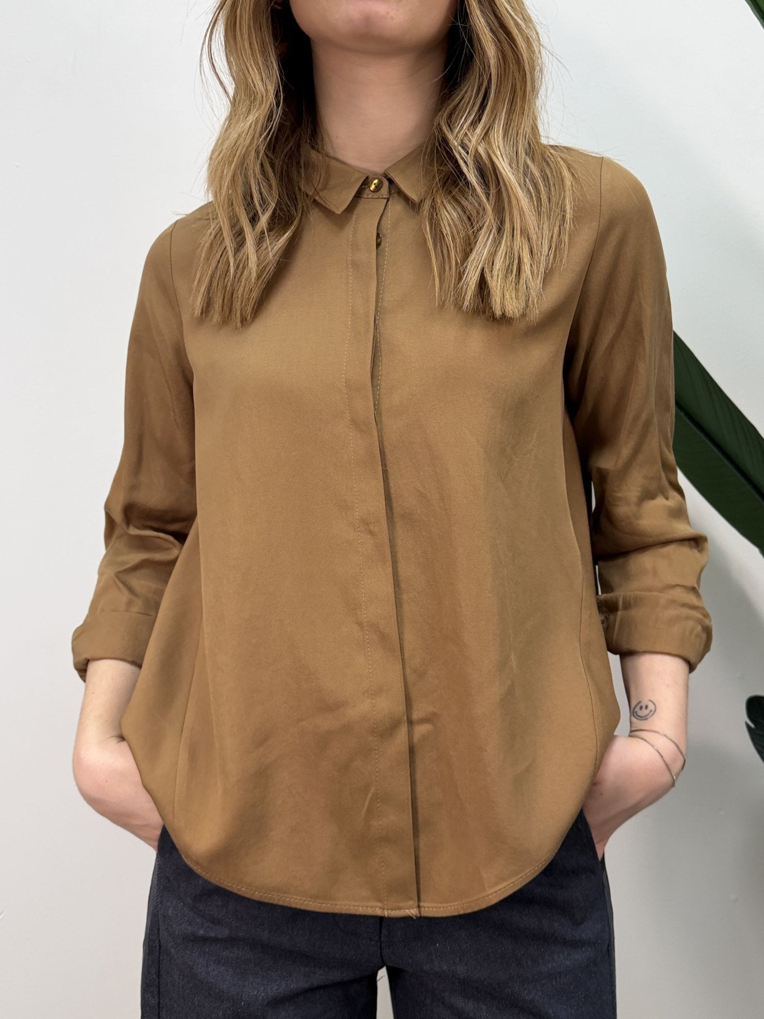 Camicia over in viscosa Imperial - GiuGiò | Shop online