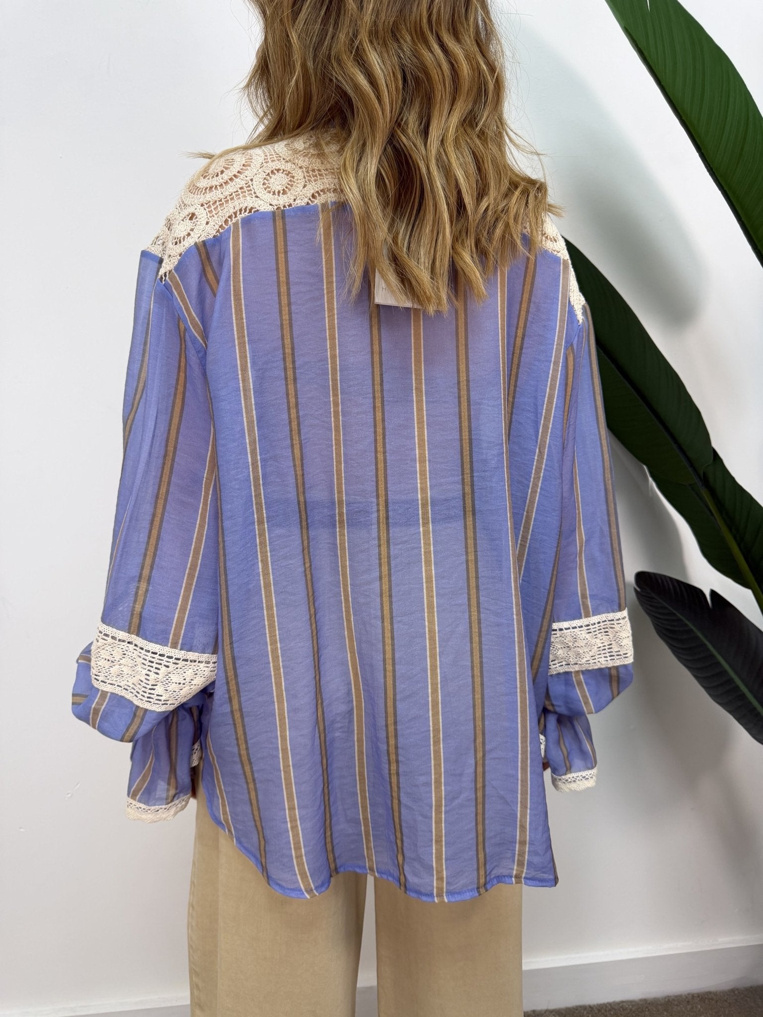 Camicia over inserti crochet HaveOne - GiuGiò | Shop online