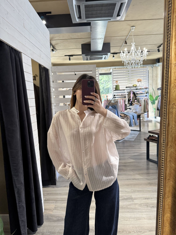 Camicia over rigata Zahjr - GiuGiò | Shop online