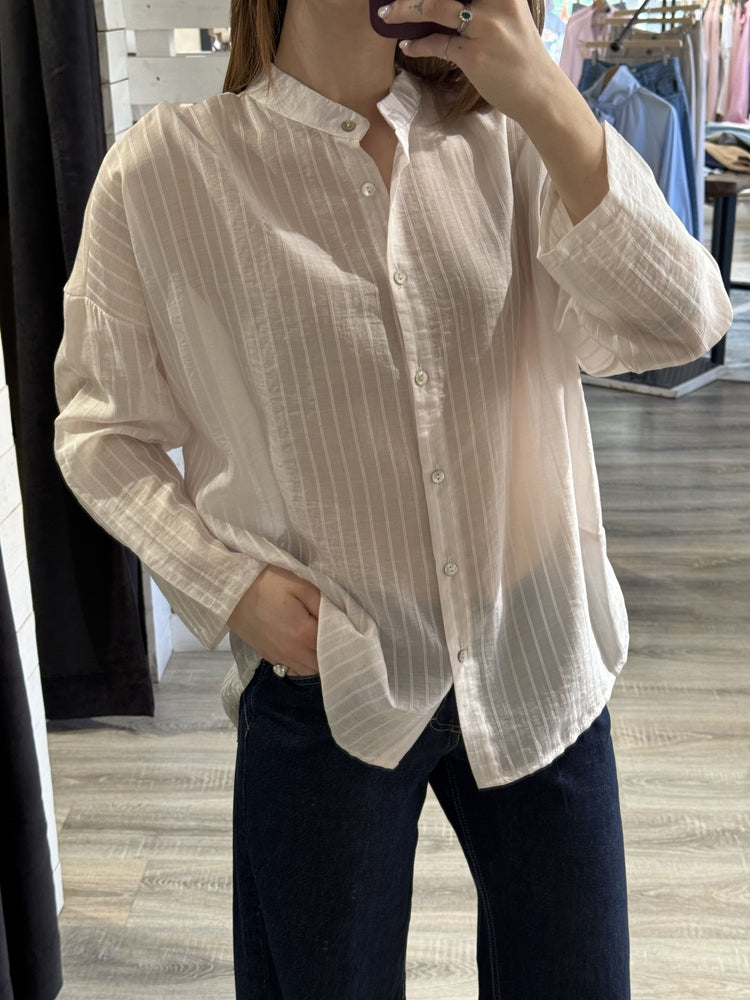Camicia over rigata Zahjr - GiuGiò | Shop online