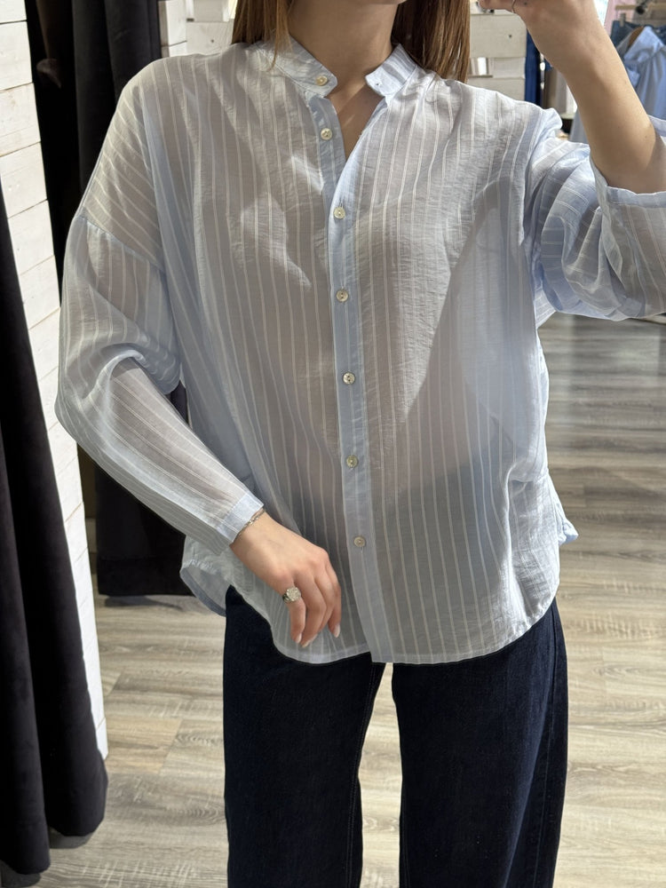 Camicia over rigata Zahjr - GiuGiò | Shop online