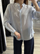 Camicia over rigata Zahjr - GiuGiò | Shop online