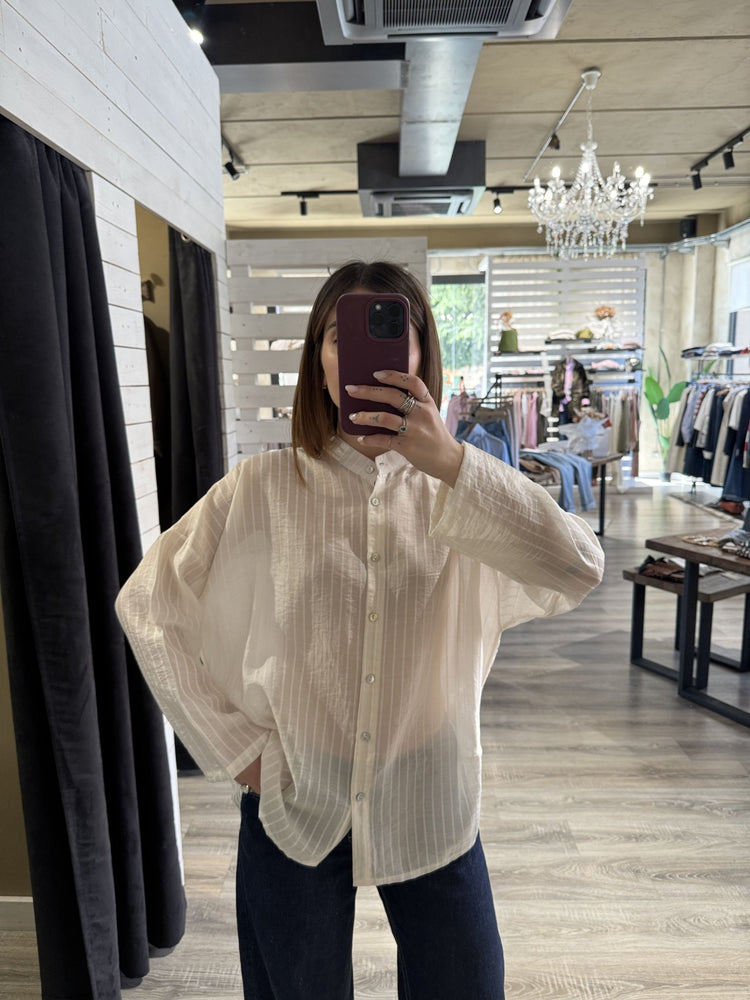 Camicia over rigata Zahjr - GiuGiò | Shop online