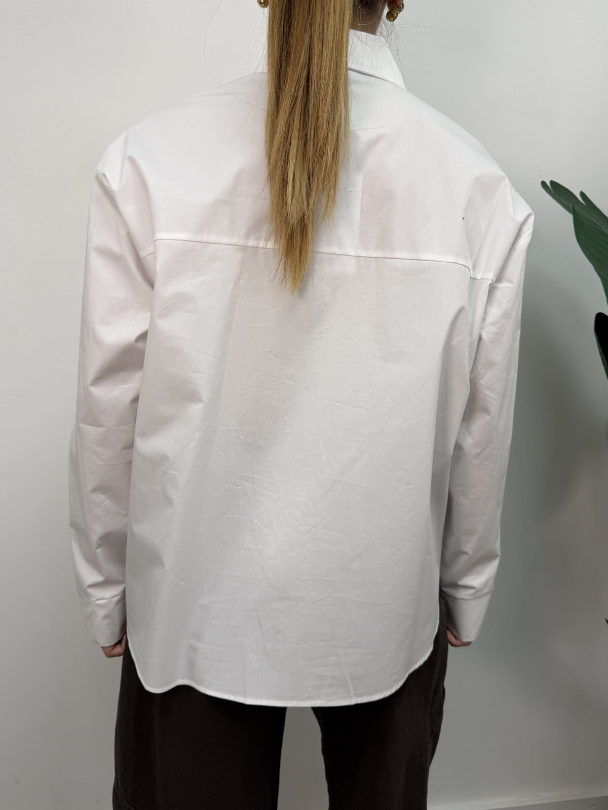 Camicia over taglio trasversale Susy Mix - GiuGiò | Shop online
