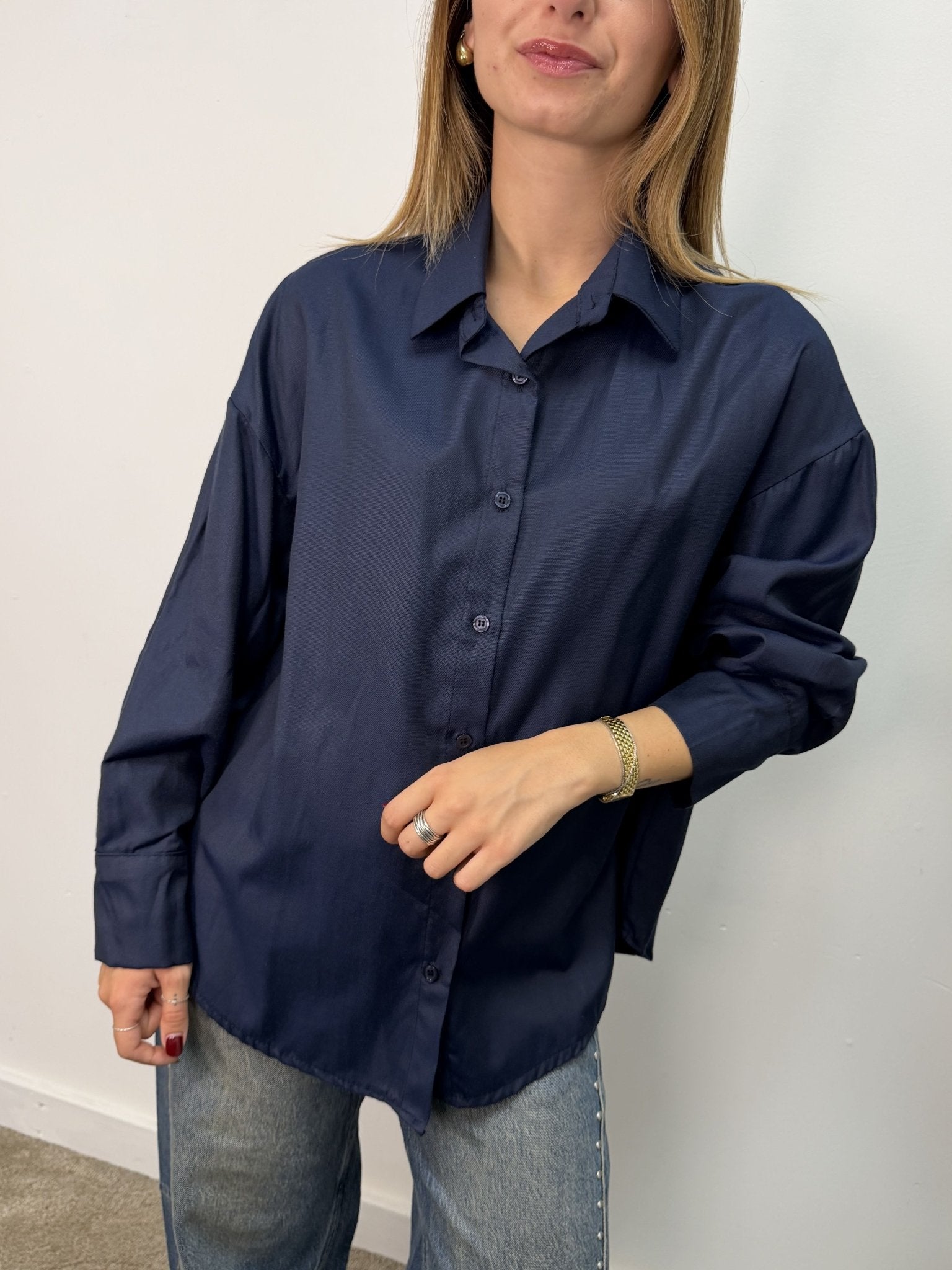 Camicia over tessuto oxford MyD - GiuGiò | Shop online