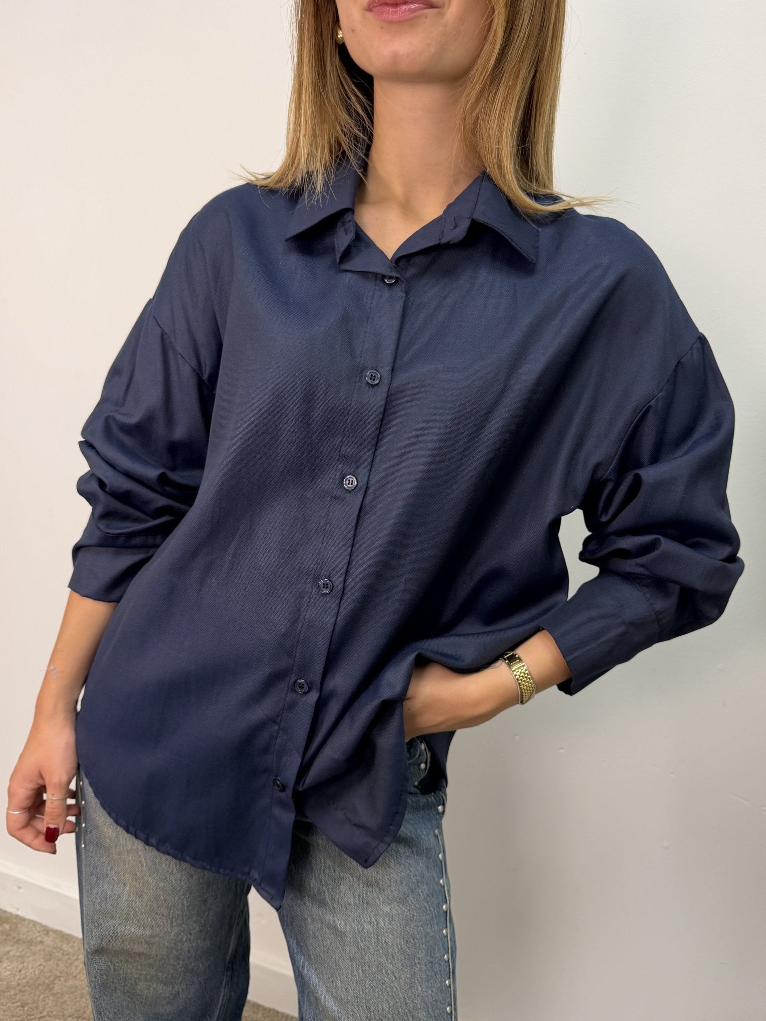 Camicia over tessuto oxford MyD - GiuGiò | Shop online