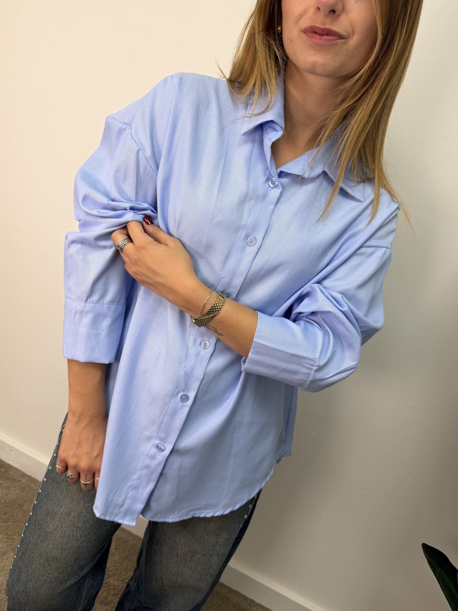Camicia over tessuto oxford MyD - GiuGiò | Shop online