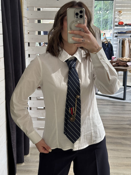 Camicia slim con cravatta Zahjr - GiuGiò | Shop online