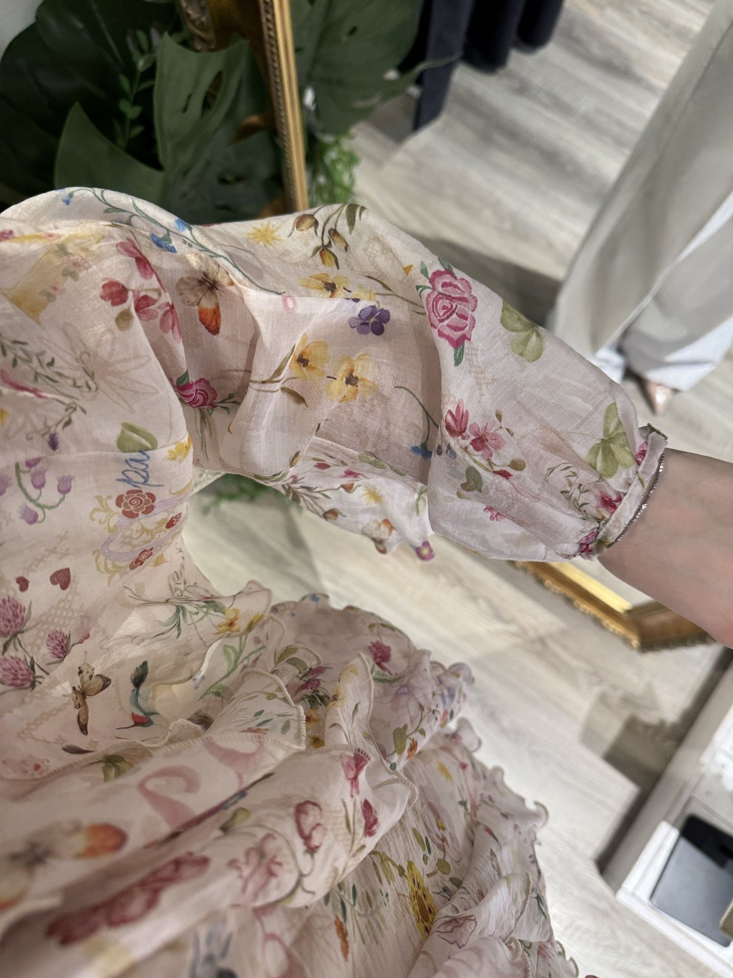 Camicia stampa floreale con rouches Dixie - GiuGiò | Shop online