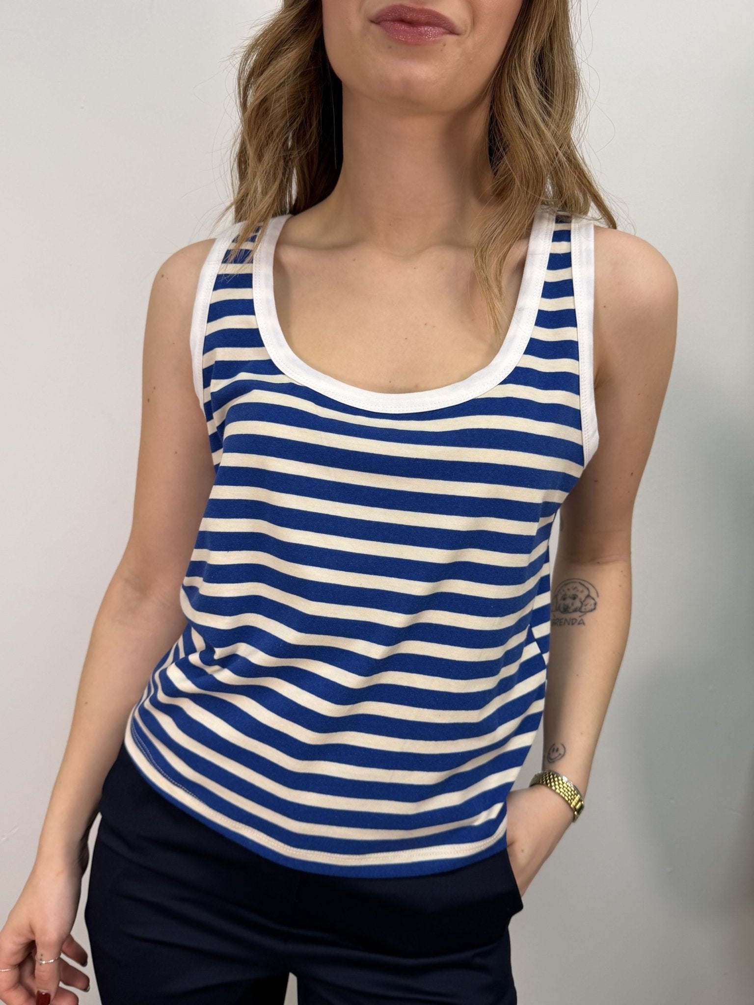 Canotta a righe Tensione In - GiuGiò | Shop online