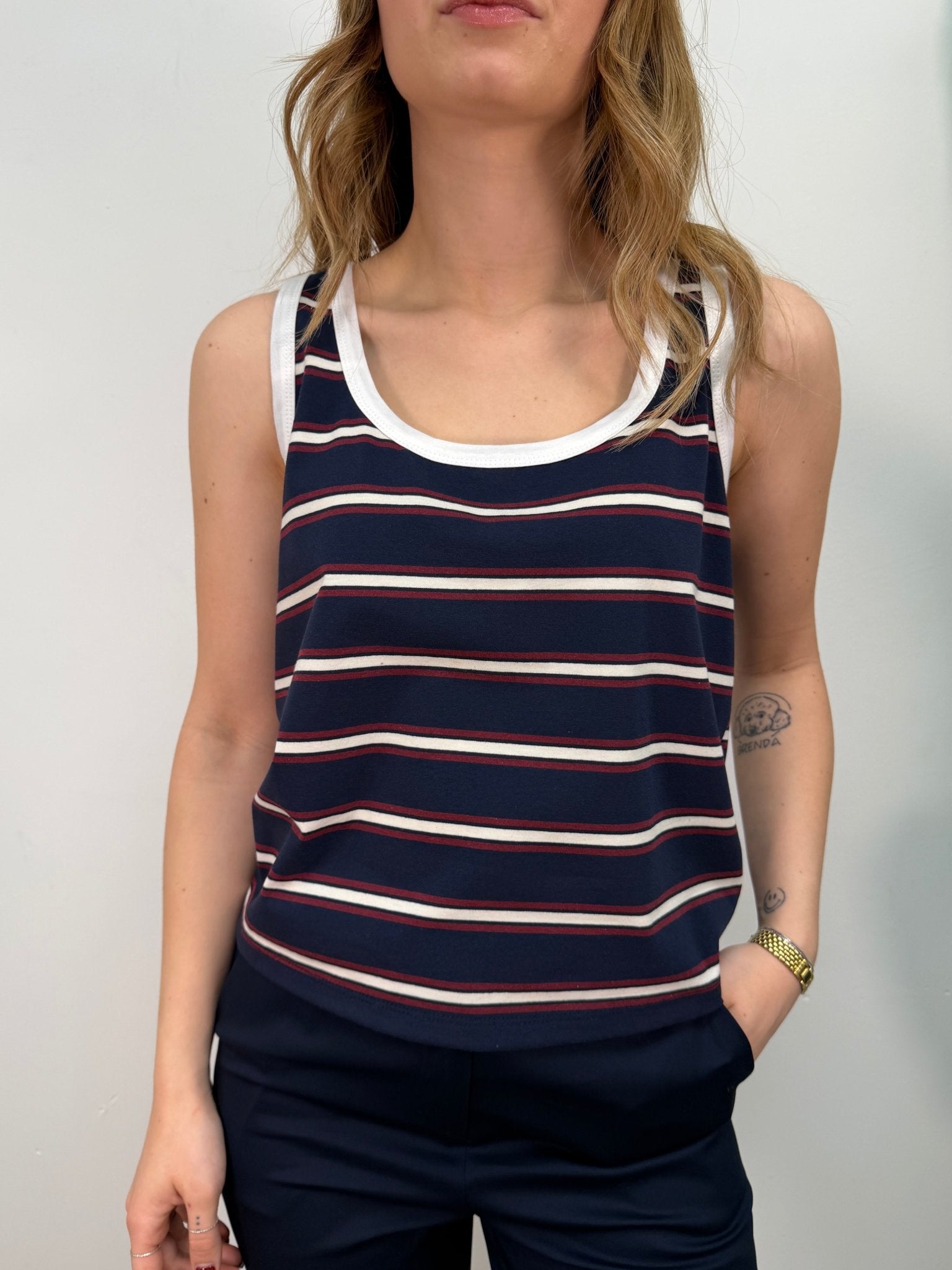 Canotta a righe Tensione In - GiuGiò | Shop online