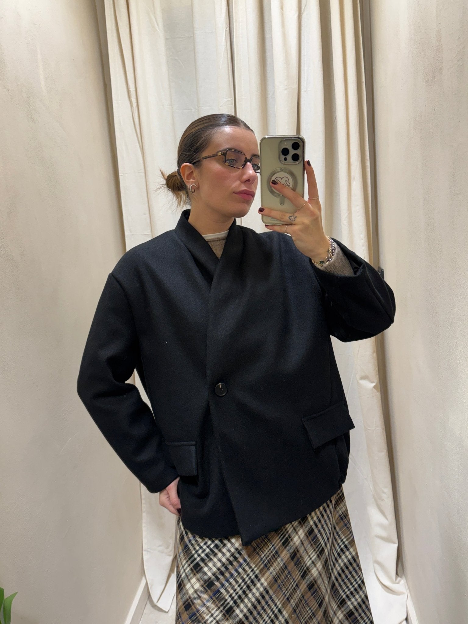 Cappottino taglio bomber over MyD - GiuGiò | Shop online