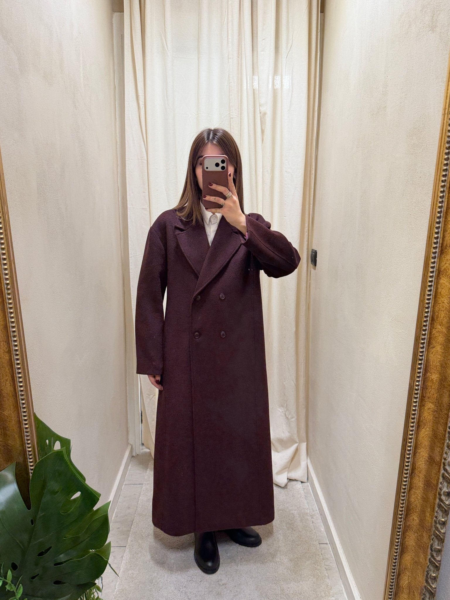 Cappotto lungo doppiopetto Please - GiuGiò | Shop online