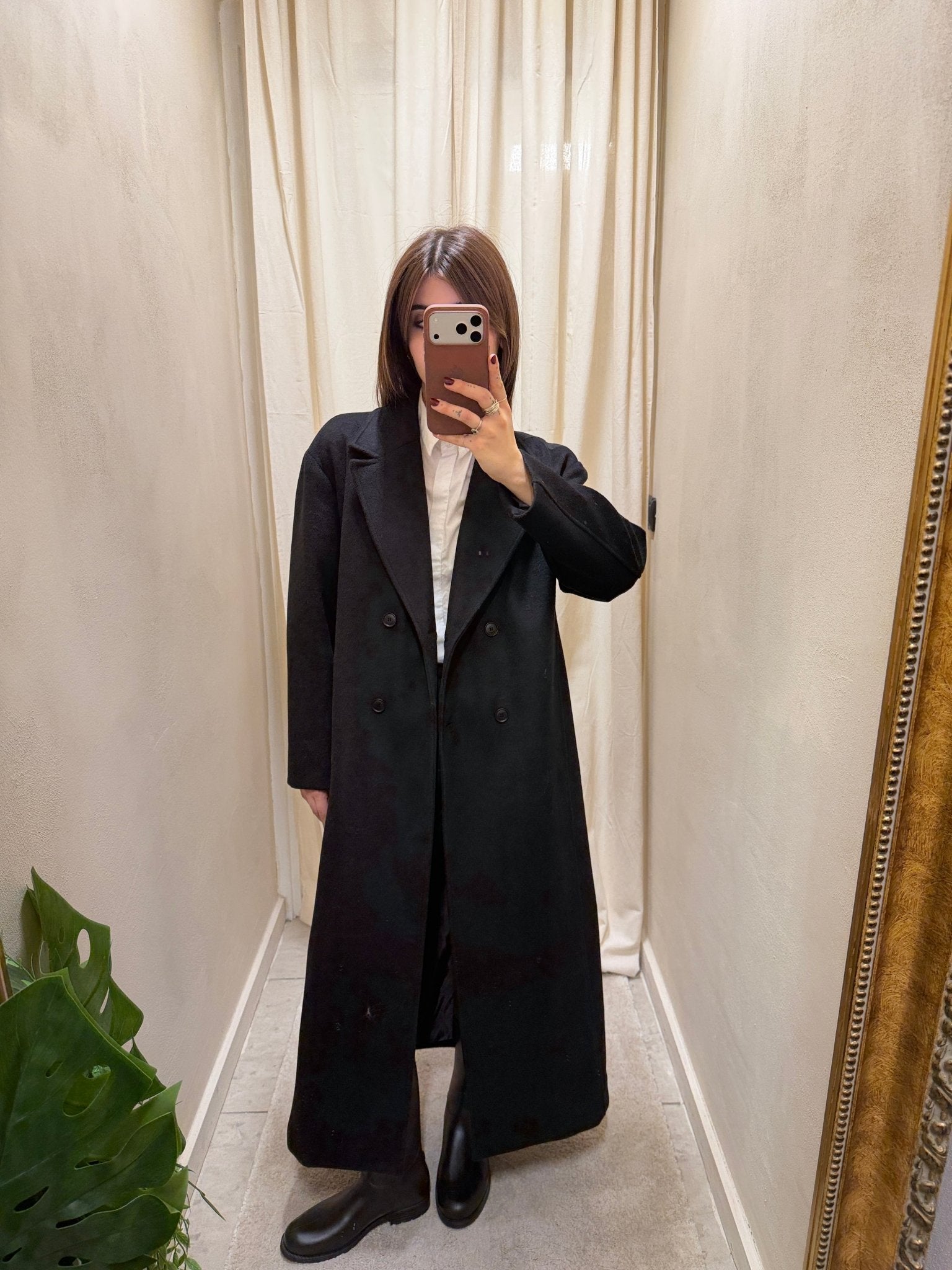 Cappotto lungo doppiopetto Please - GiuGiò | Shop online