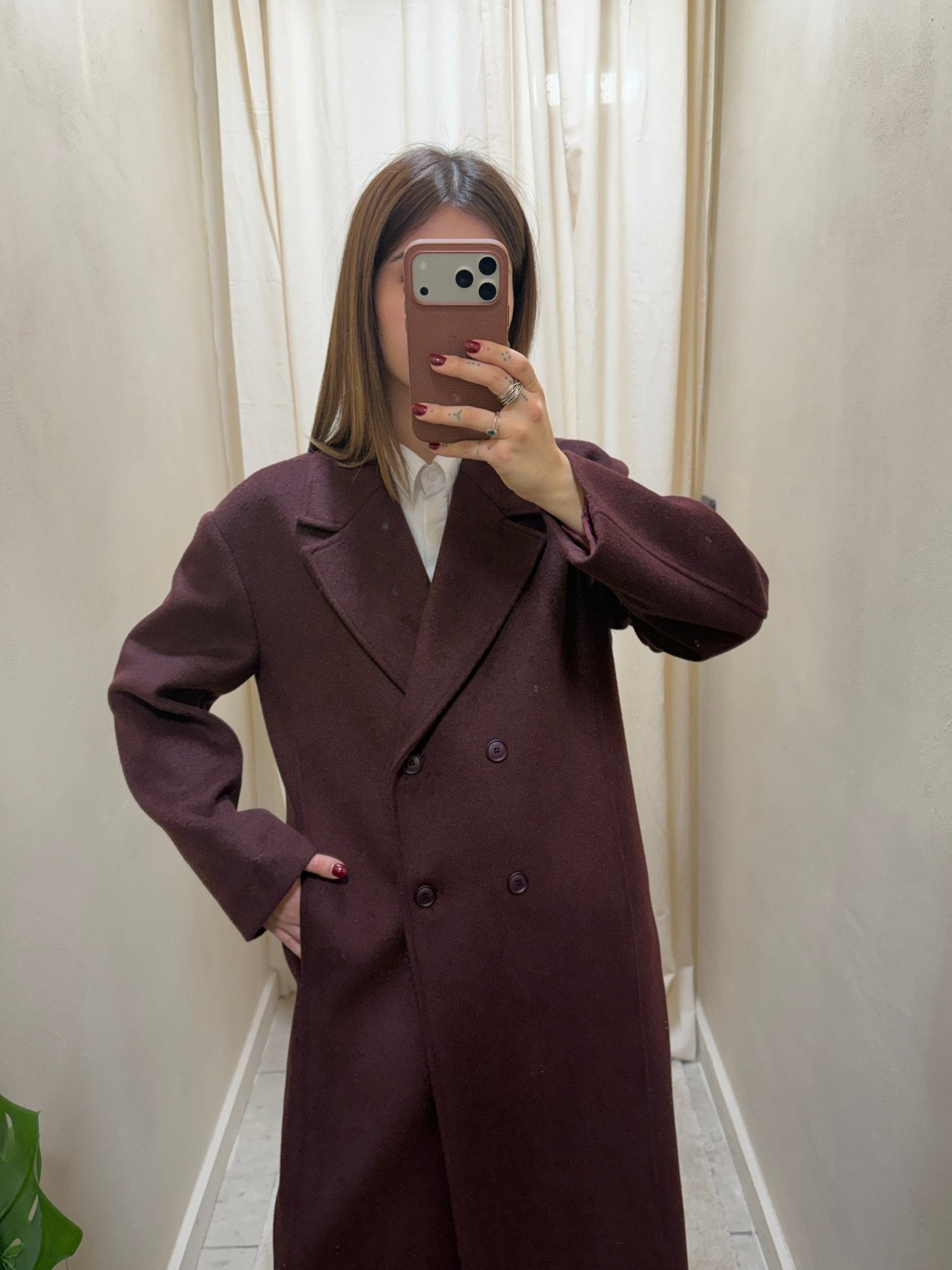 Cappotto lungo doppiopetto Please - GiuGiò | Shop online