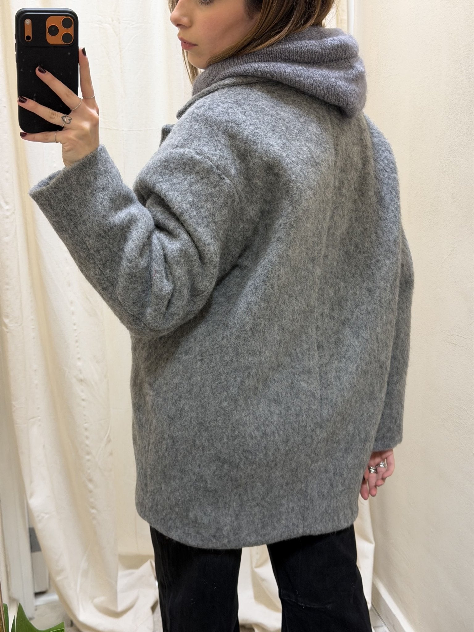 Cappotto midi bouclé misto lana Dixie - GiuGiò | Shop online