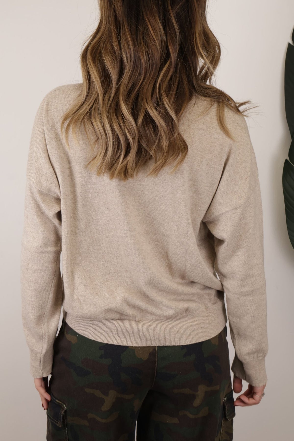 Cardigan collo cratere con bottoni Vicolo - GiuGiò | Shop online