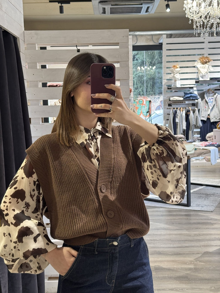 Cardigan gilet in filo HaveOne - GiuGiò | Shop online
