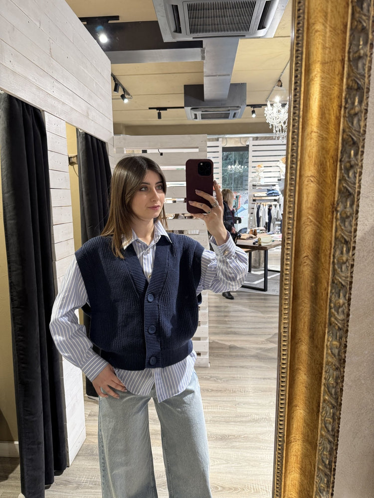 Cardigan gilet in filo HaveOne - GiuGiò | Shop online