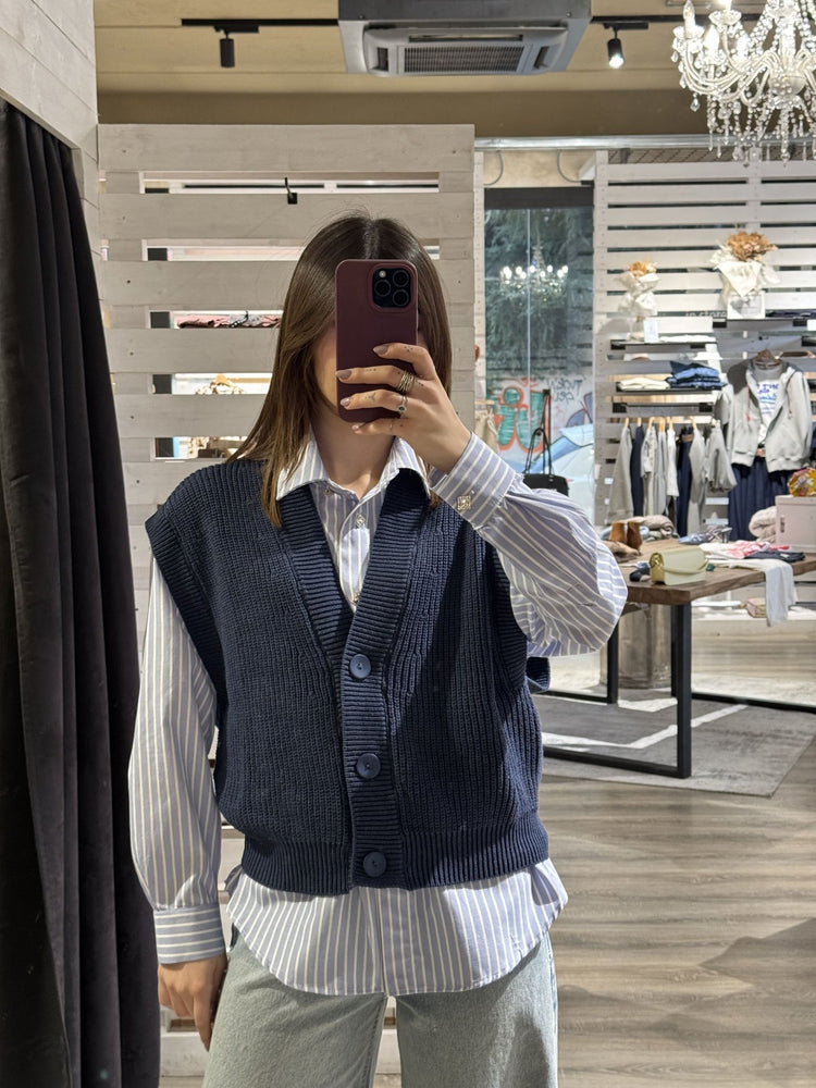Cardigan gilet in filo HaveOne - GiuGiò | Shop online