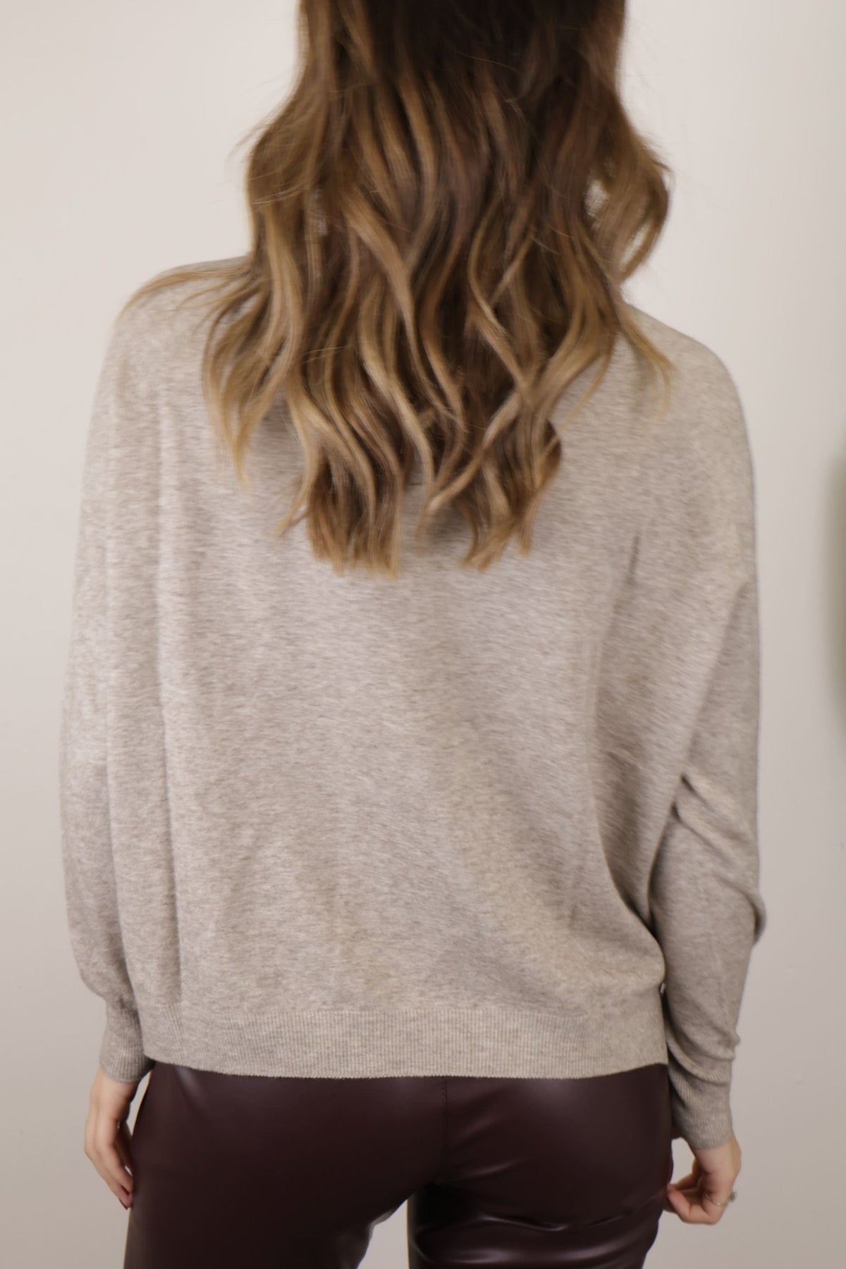 Cardigan girocollo con bottoni MyD - GiuGiò | Shop online