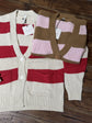 Cardigan in filo a righe con scollo V Tensione IN - GiuGiò | Shop online