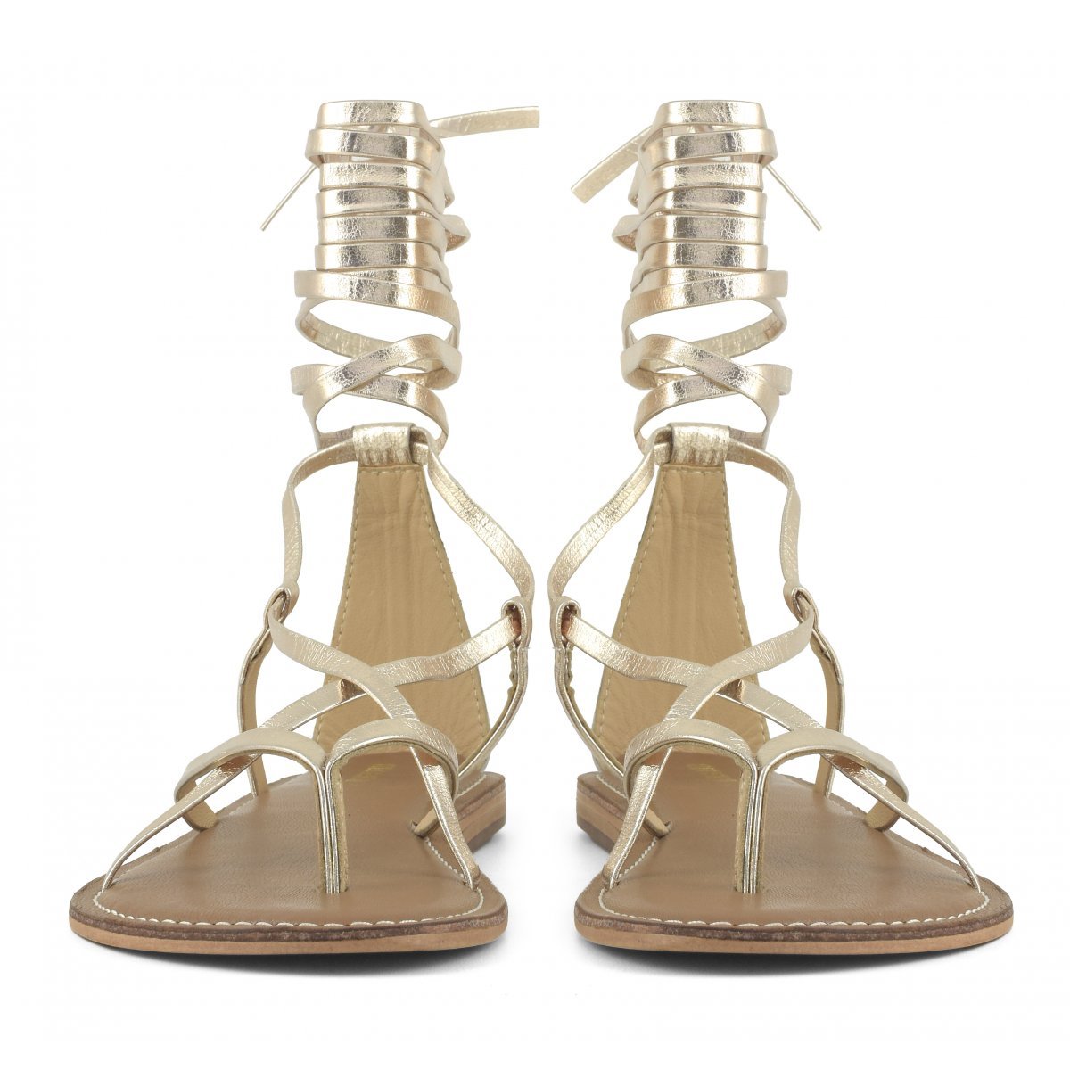 CB Fusion - Sandalo lacci in pelle - Giugioshop