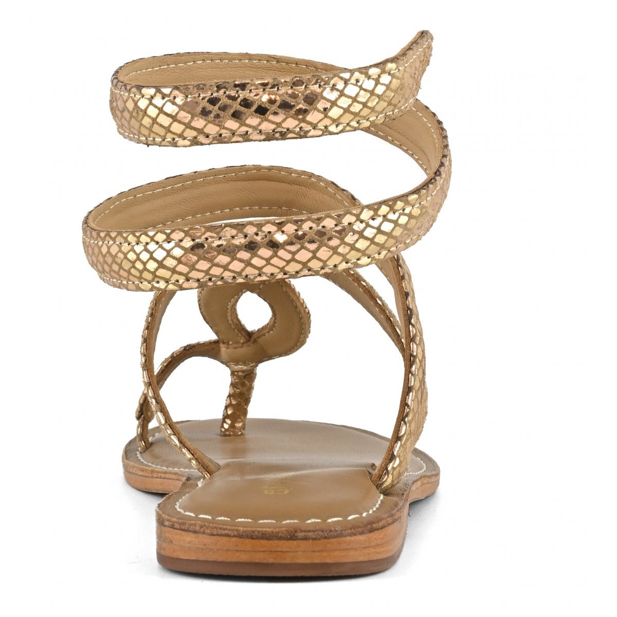 CB Fusion- Sandalo wrap up laminato - Giugioshop