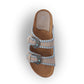 Ciabatta buckle beat suede sky Taji - GiuGiò | Shop online
